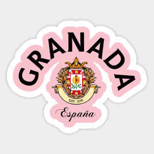 Granada Spain Sticker